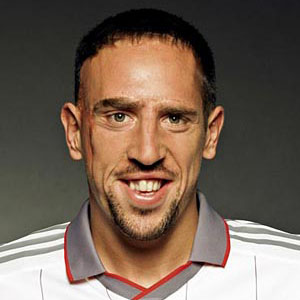 Franck Ribéry et sa nouvelle coiffure