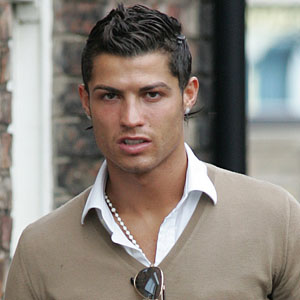 Cristiano Ronaldo et sa nouvelle coiffure