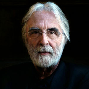 Michael Haneke et sa nouvelle coiffure