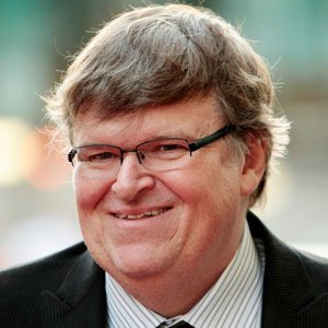 Michael Moore et sa nouvelle coiffure