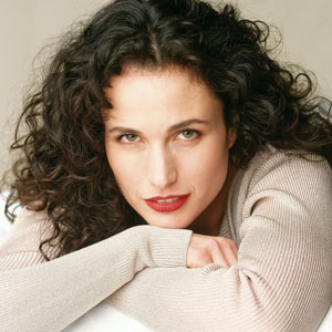 Andie MacDowell et sa nouvelle coiffure