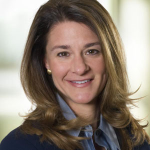 Melinda Gates et sa nouvelle coiffure