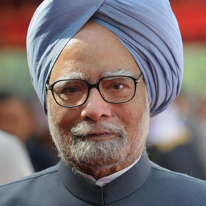 Manmohan Singh et sa nouvelle coiffure