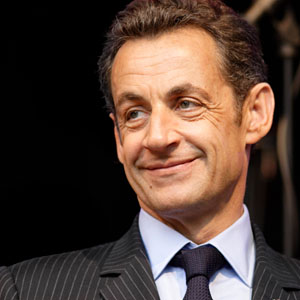Nicolas Sarkozy et sa nouvelle coiffure