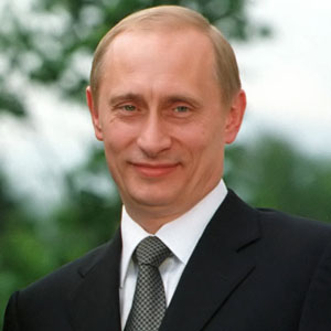 Vladimir Poutine et sa nouvelle coiffure
