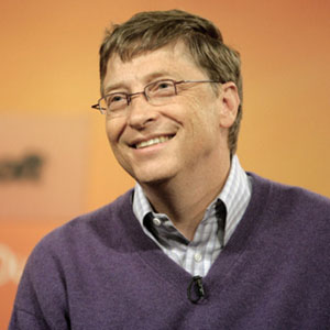 Bill Gates et sa nouvelle coiffure