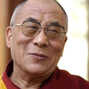 Le Dalaï-lama et sa nouvelle coiffure