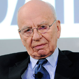 Rupert Murdoch et sa nouvelle coiffure