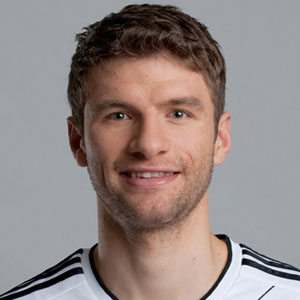 Thomas Müller et sa nouvelle coiffure