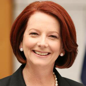 Julia Gillard et sa nouvelle coiffure