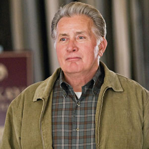 Martin Sheen et sa nouvelle coiffure