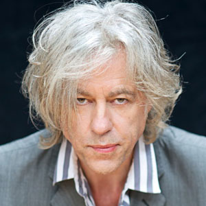 Bob Geldof et sa nouvelle coiffure