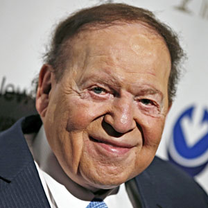 Sheldon Adelson et sa nouvelle coiffure
