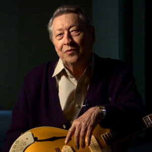 Scotty Moore et sa nouvelle coiffure