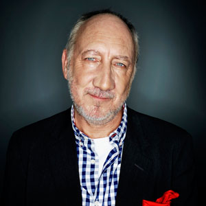 Pete Townshend et sa nouvelle coiffure